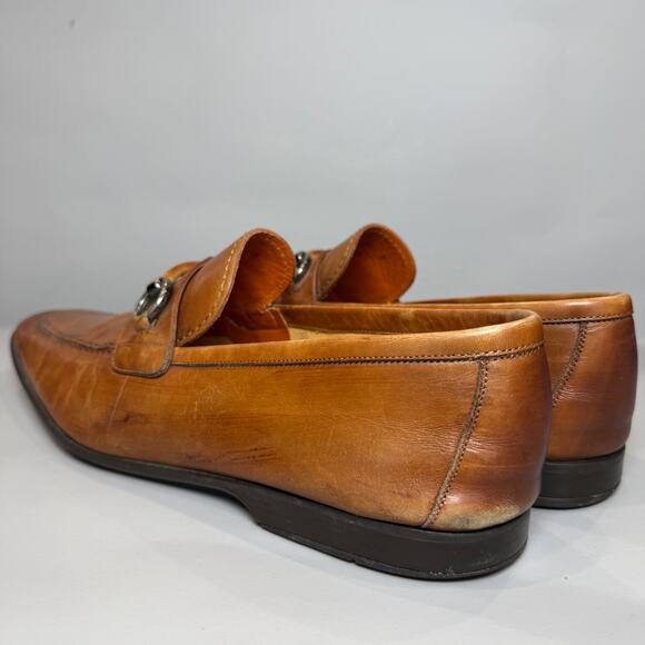 Magnanni Rafa V Water Resistant Loafer (Cognac) - Picture 7 of 9